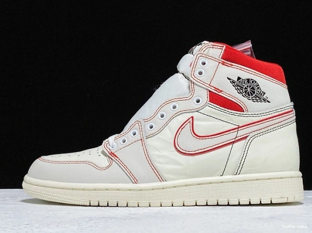 Husky OG "Phantom" Jordan Retro Air Gym 555088-160 Red High 1 0725